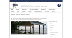 Desktop Screenshot of bayboatclub.org