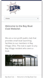 Mobile Screenshot of bayboatclub.org